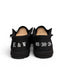 Custom Men’s Wedding Shoes | Personalized Groom Sneakers | Black/Grey Sox