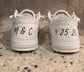 Custom Bridal Shoes| Pearl Wedding Loafer for Bride Sox Material (Smaller Pearls)