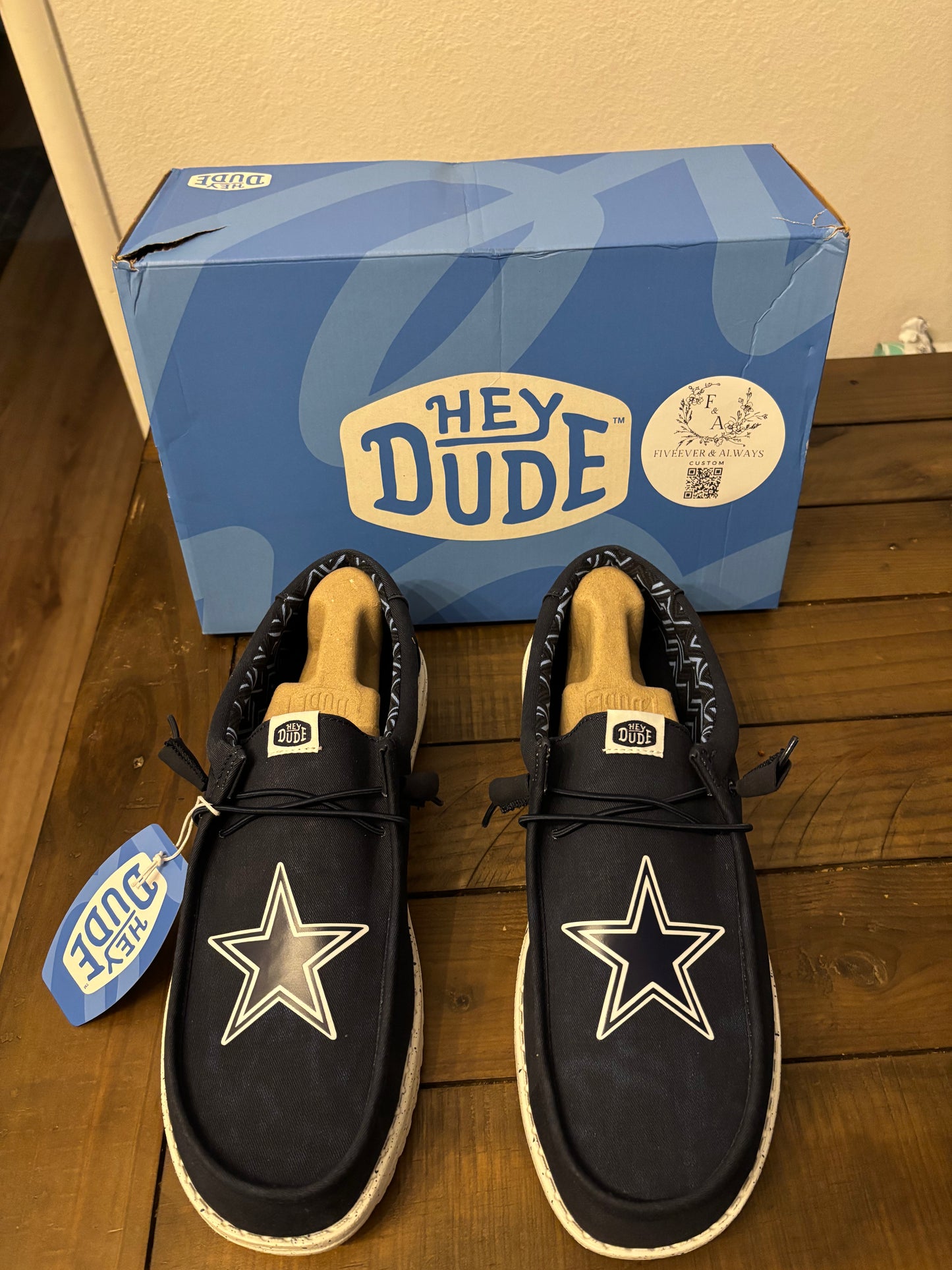 Cowboys Dude Shoes- perfect Christmas gift, gift for him, graduation gift, gift for her, birthday gift, anniversary gift & more!