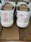 Custom Pearl & Rhinestone / Wedding Dude Shoes - Smaller Pearls