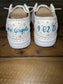 Custom Wedding / Pearl Wendy Rise Dude Shoes - Larger Pearls