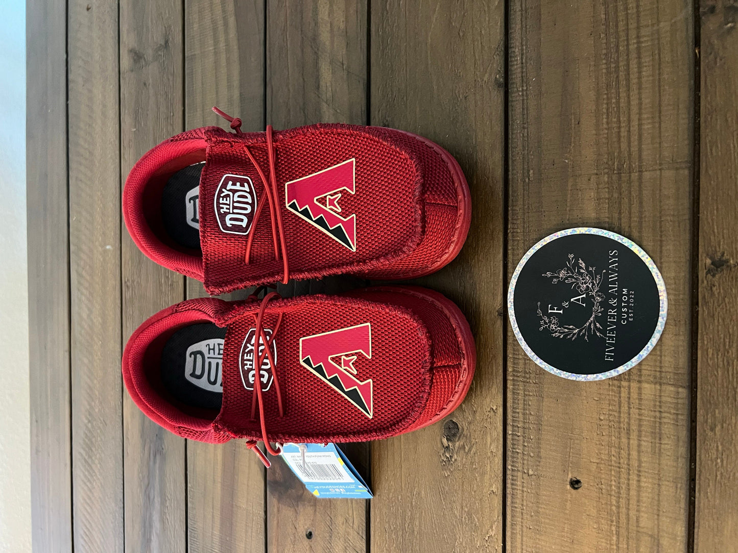 Baseball logo HeyDude Shoes- You Choose! These are perfect for Christmas gift, birthday gift, graduation gift, anniversary gifts & more!
