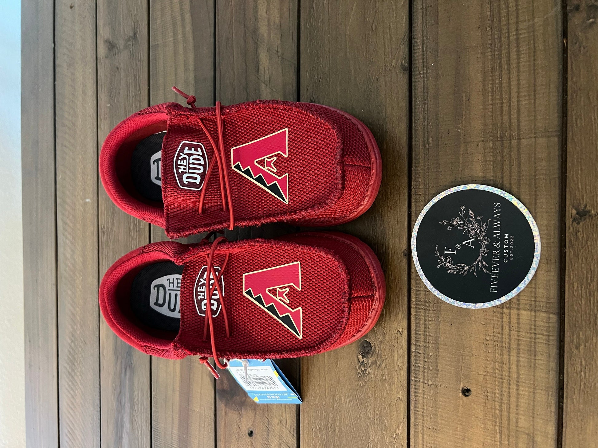 Baseball logo HeyDude Shoes- You Choose! These are perfect for Christmas gift, birthday gift, graduation gift, anniversary gifts & more!