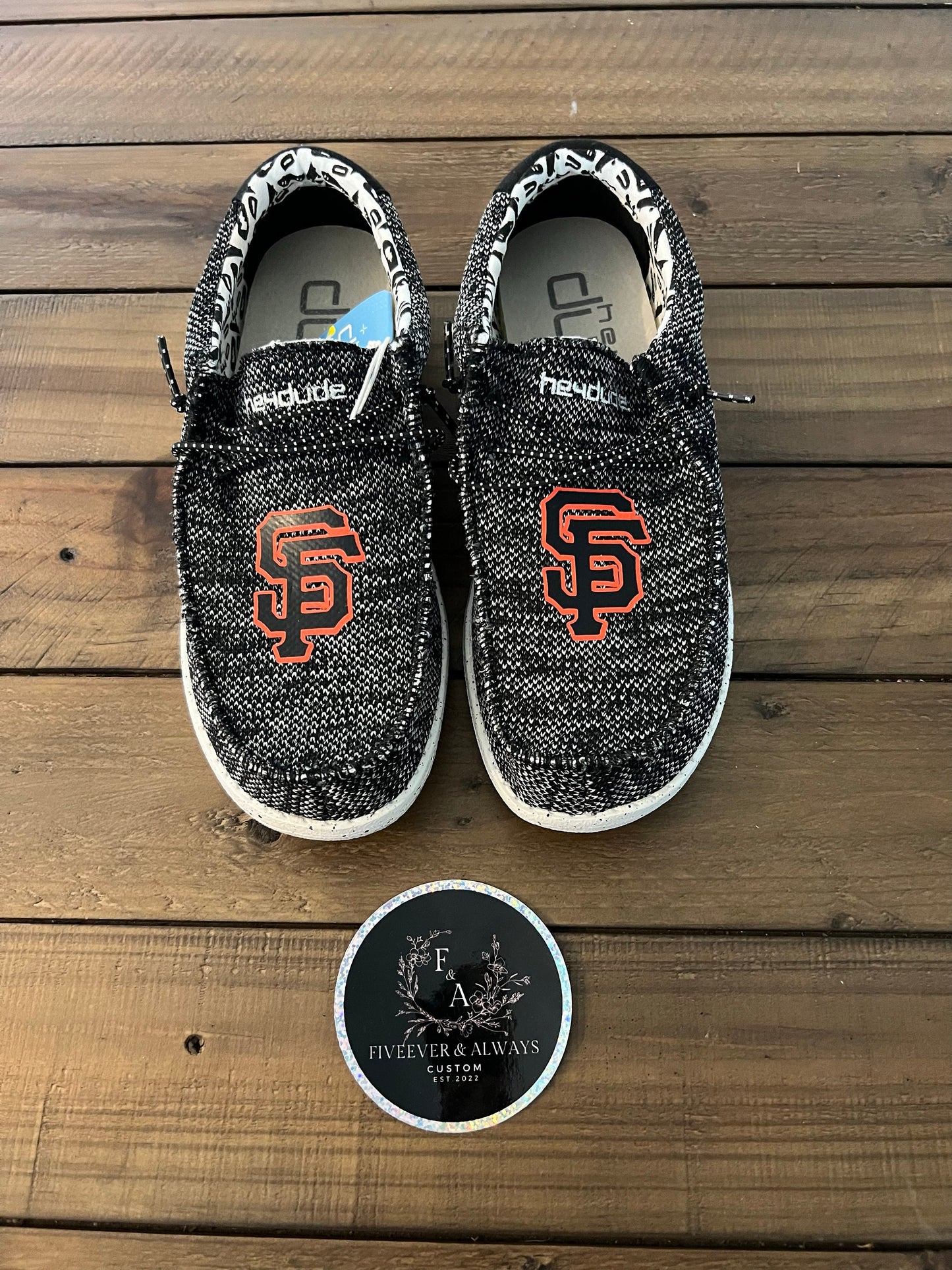 Baseball logo HeyDude Shoes- You Choose! These are perfect for Christmas gift, birthday gift, graduation gift, anniversary gifts & more!