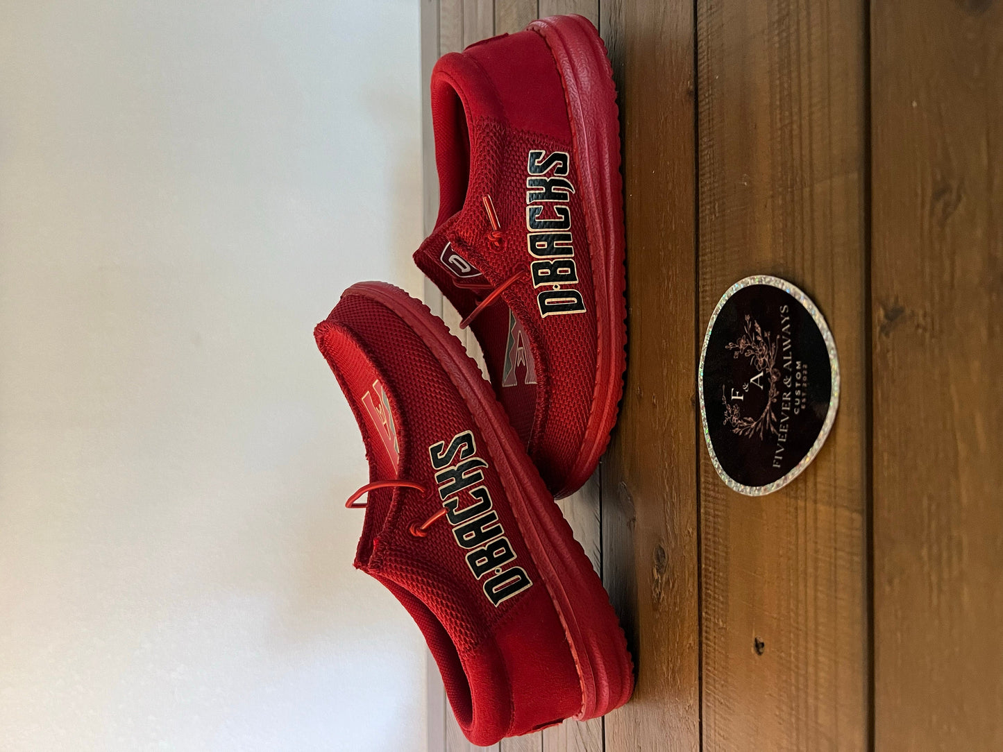 Baseball logo HeyDude Shoes- You Choose! These are perfect for Christmas gift, birthday gift, graduation gift, anniversary gifts & more!