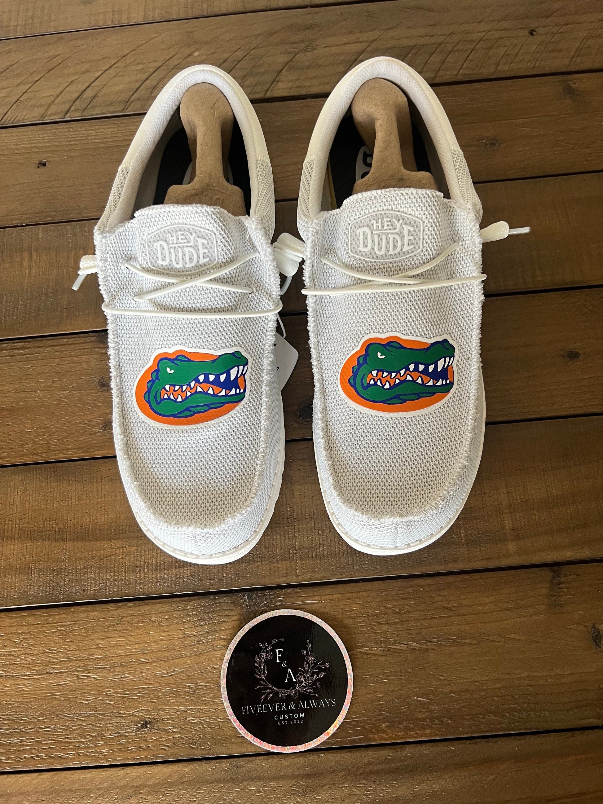 University logo HeyDude Shoes- You Choose! perfect Christmas gift, birthday gift, graduation gift, anniversary gift, tailgates & more :)