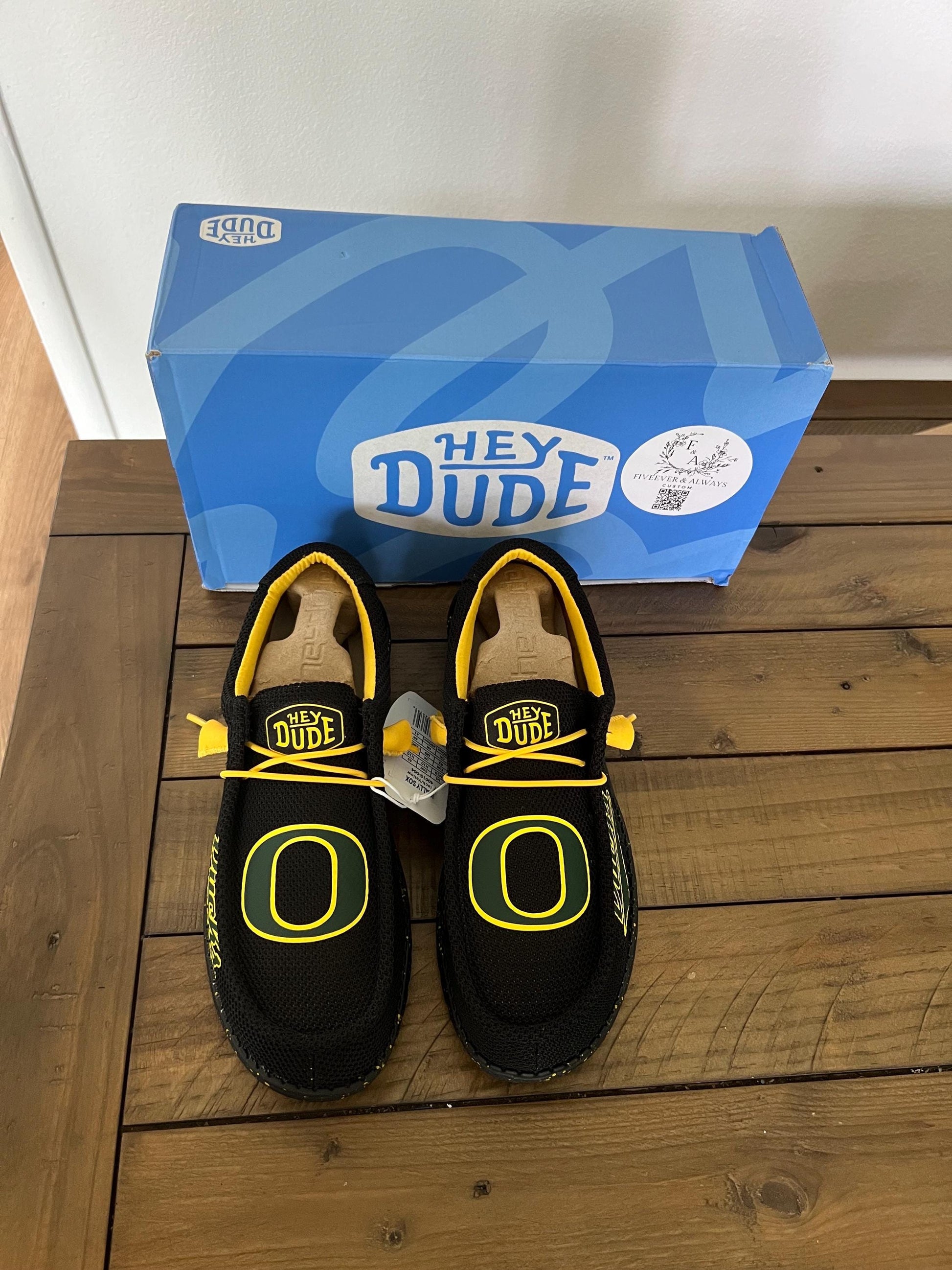 University logo HeyDude Shoes- You Choose! perfect Christmas gift, birthday gift, graduation gift, anniversary gift, tailgates & more :)