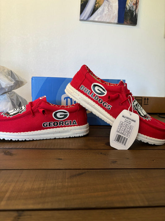 Custom Bulldog Dude Shoes - perfect Christmas gift, gift for him, graduation gift, gift for her, birthday gift, anniversary gift & more!
