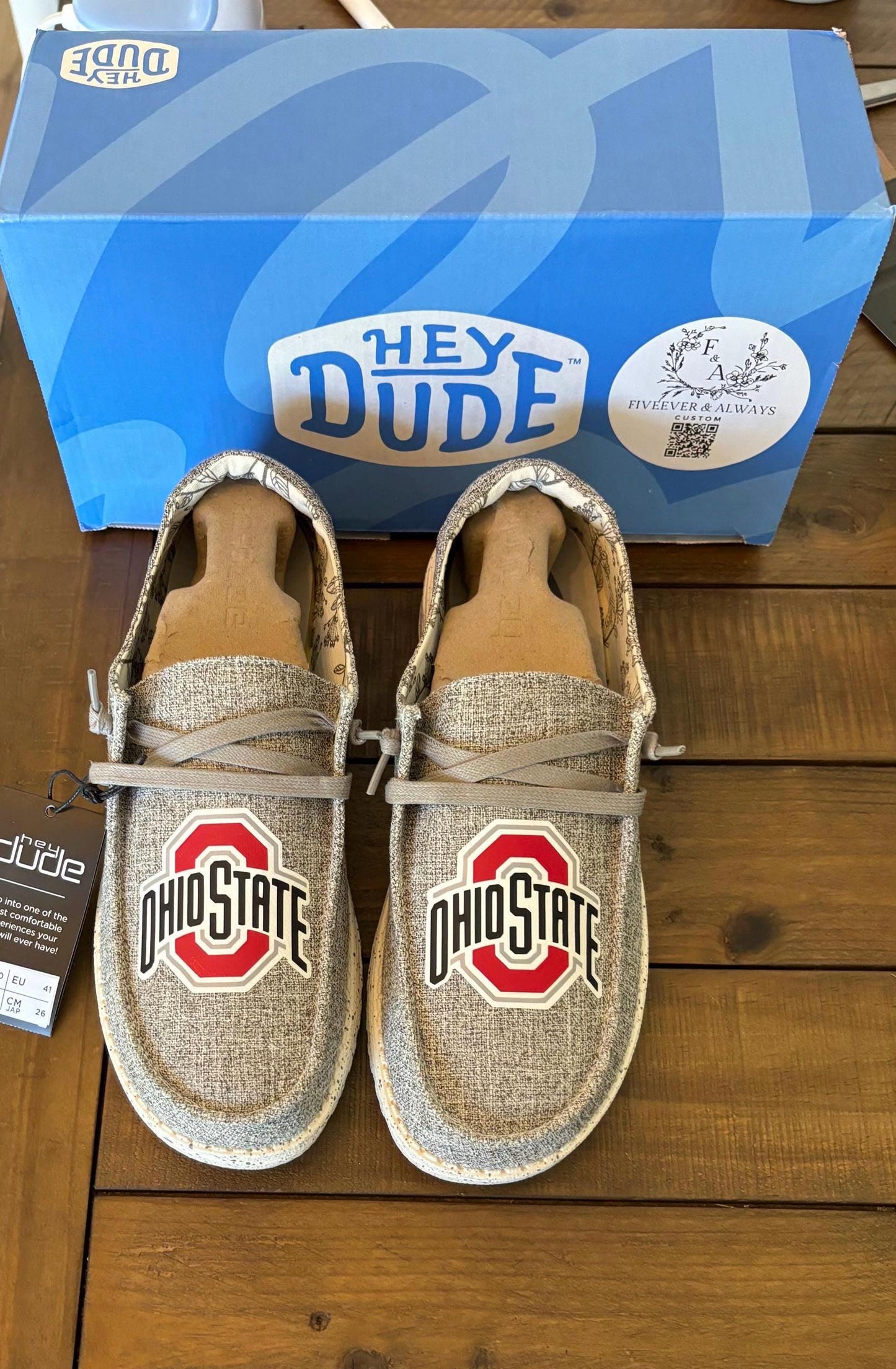 Custom Ohio Dude Shoes - perfect Christmas gift, gift for him, graduation gift, gift for her, birthday gift, anniversary gift & more!