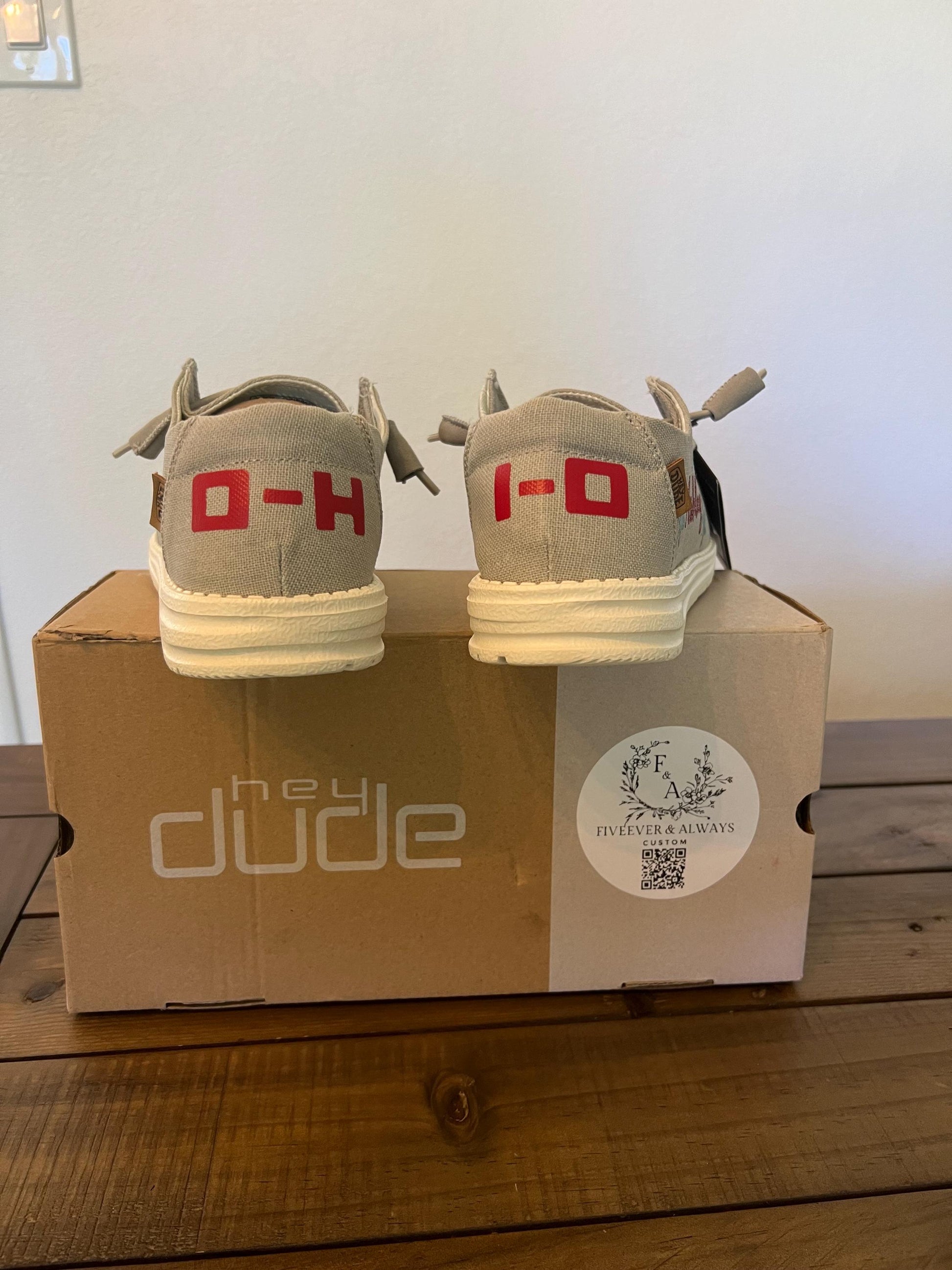 Custom Ohio Dude Shoes - perfect Christmas gift, gift for him, graduation gift, gift for her, birthday gift, anniversary gift & more!