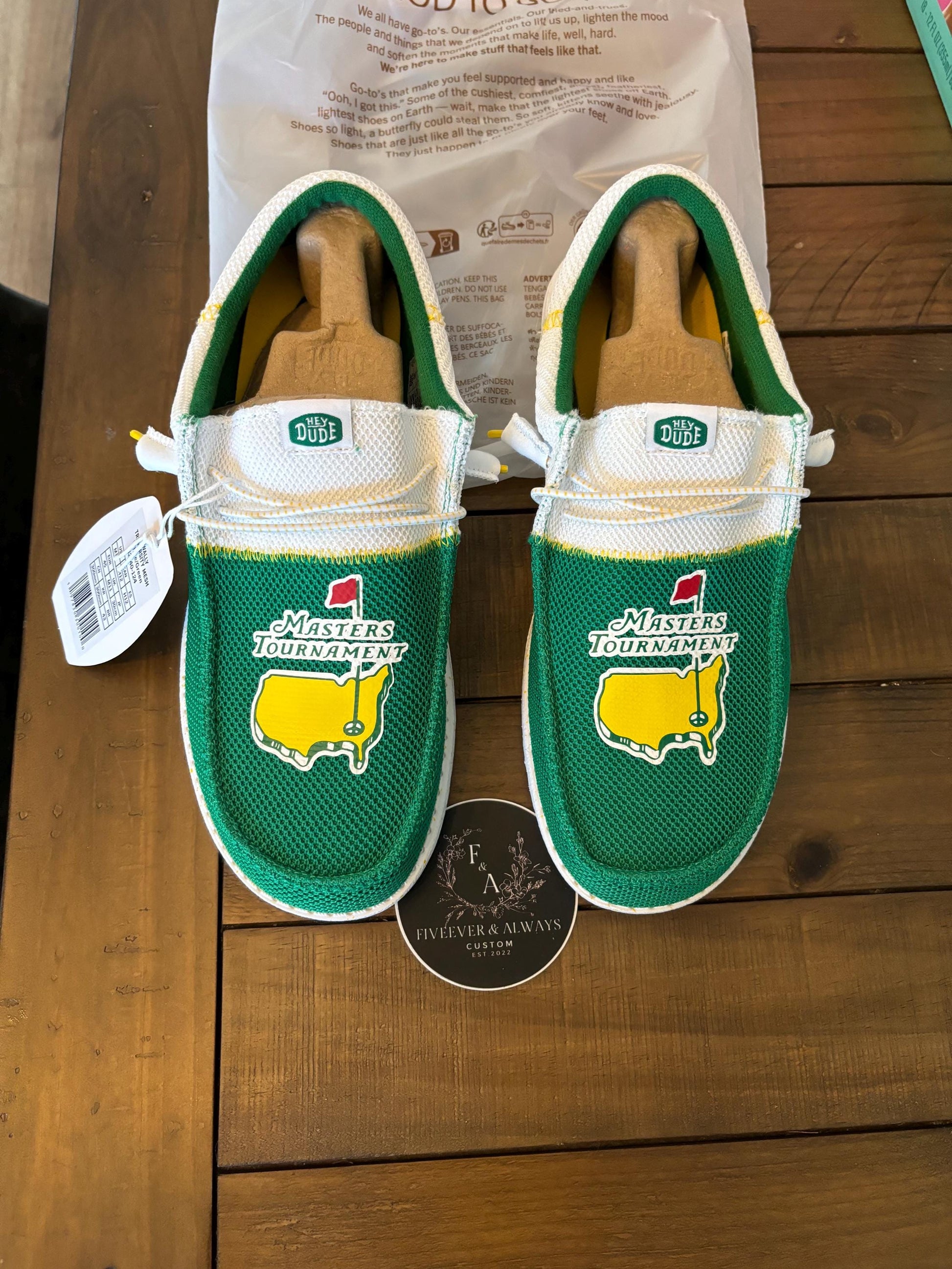 Custom Logo HeyDudes - Great gift for him, Groom Gift, Fathers day gift, Christmas gift, birthday gift, anniversary gift for him, & more