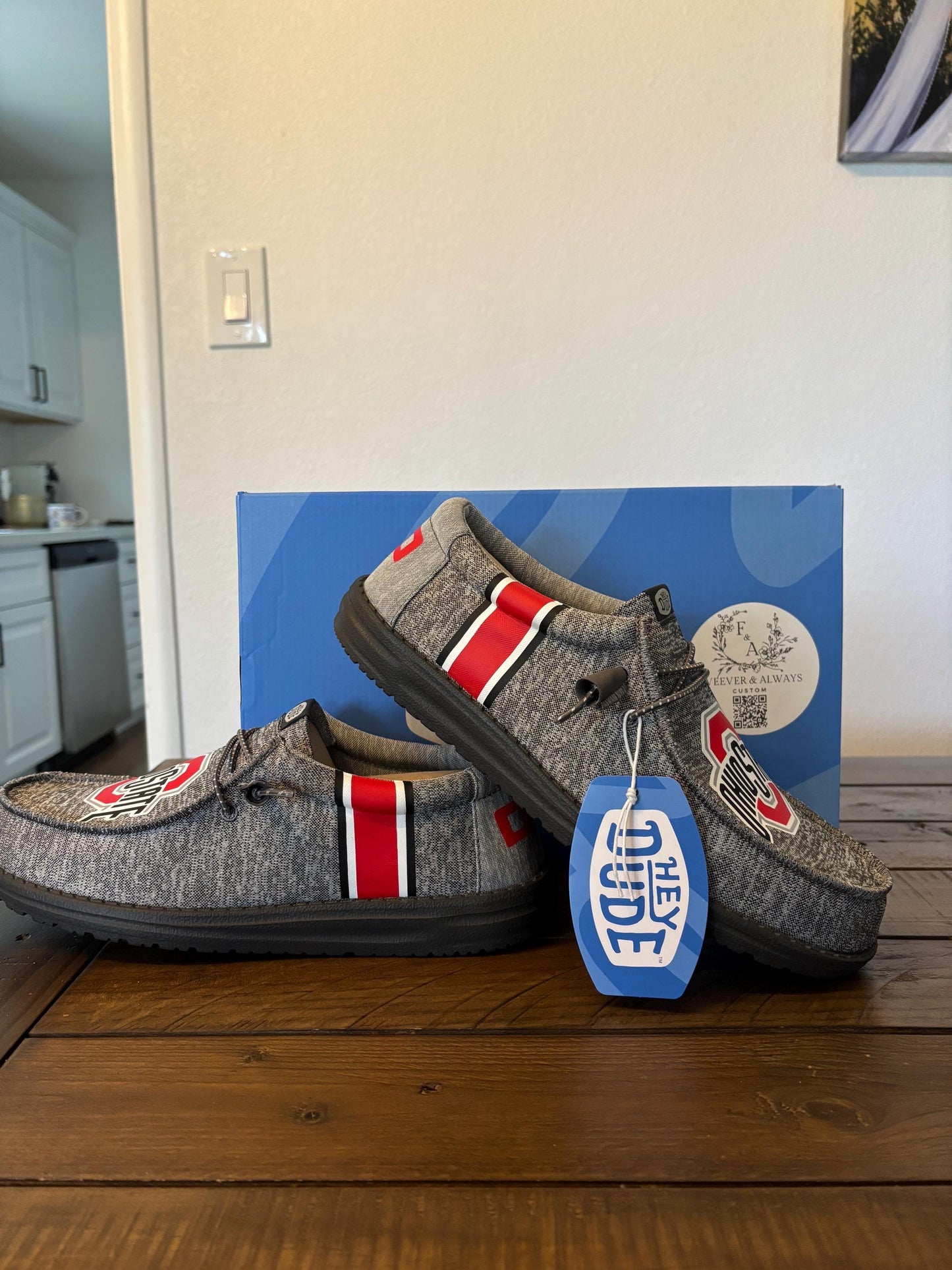 Custom Ohio Dude Shoes - perfect Christmas gift, gift for him, graduation gift, gift for her, birthday gift, anniversary gift & more!