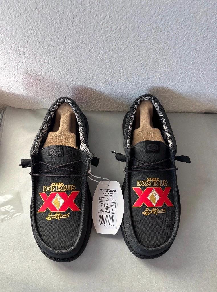 Custom Alcohol Logo HeyDudes - gift for him, Groom Gift, Fathers day gift, Christmas gift, birthday gift, anniversary gift for him, & more