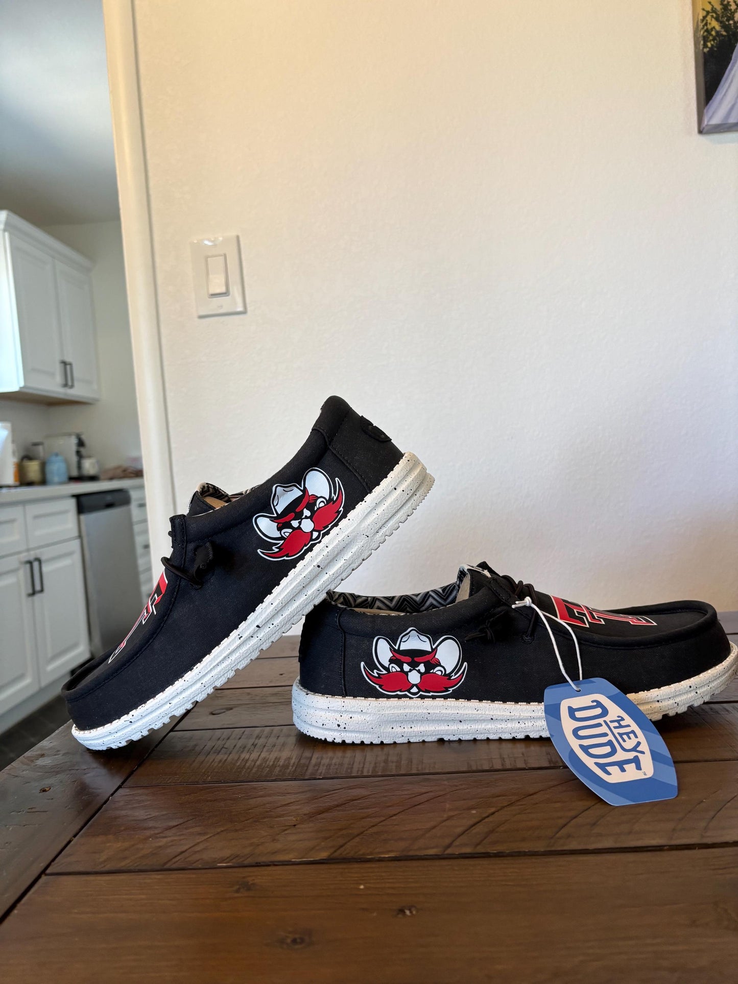 Custom Texas Tech Dude Shoes - perfect Christmas gift, gift for him, graduation gift, gift for her, birthday gift, anniversary gift & more!