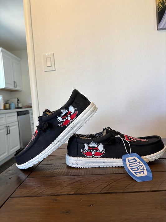 Custom Texas Tech Dude Shoes - perfect Christmas gift, gift for him, graduation gift, gift for her, birthday gift, anniversary gift & more!