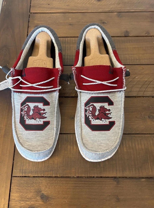 Custom Gamecock Dude Shoes - perfect Christmas gift, gift for him, graduation gift, gift for her, birthday gift, anniversary gift & more!