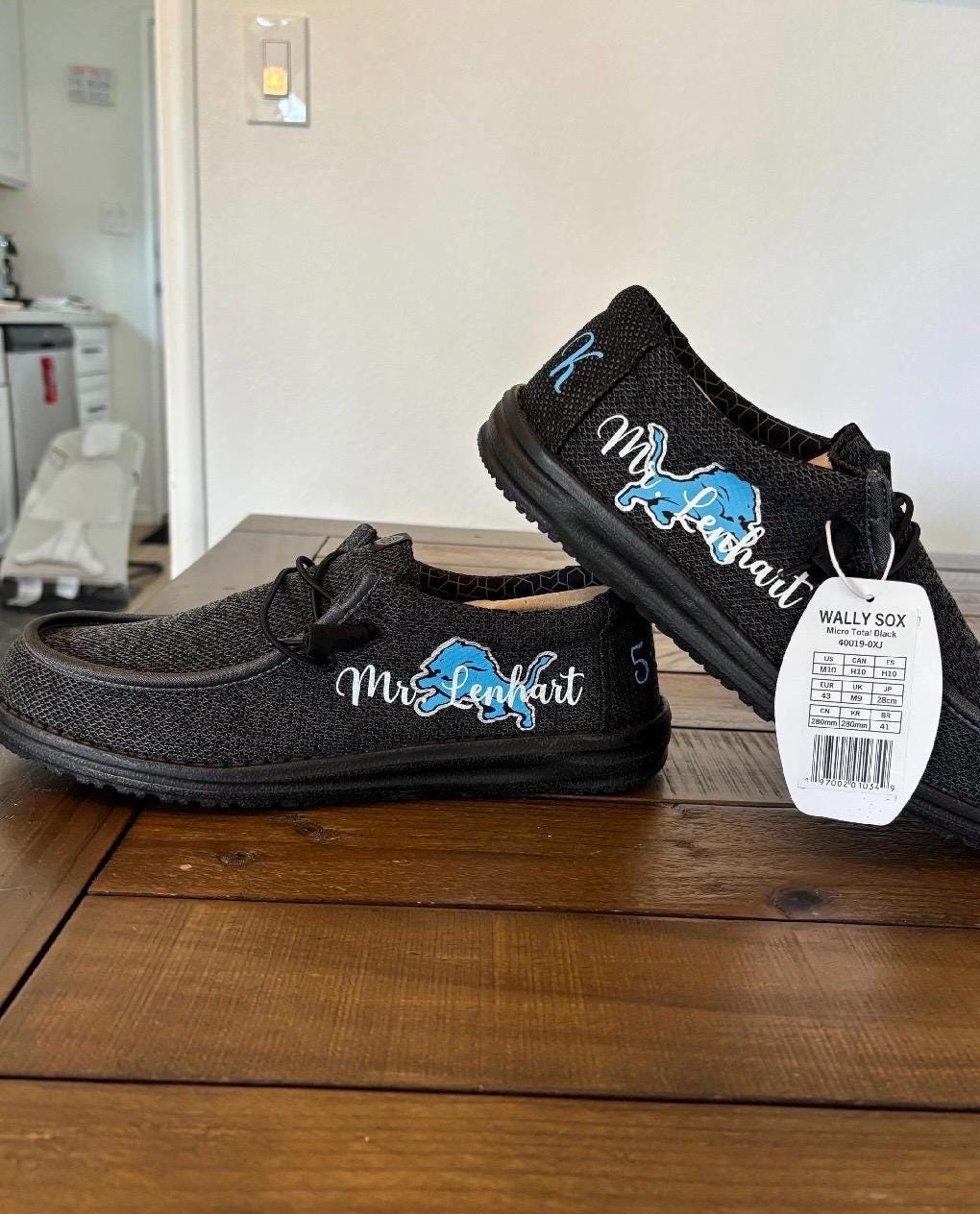 Wedding x Sport Custom Dude Shoes - Perfect Bridal shower gift, Anniversary gift, Christmas Gift, Gift for her, gift for him, gift for them.