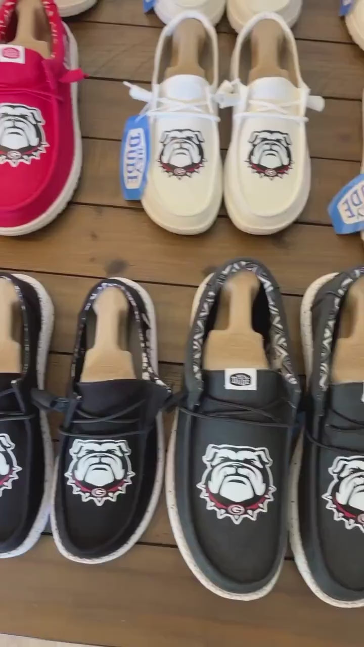 Custom Bulldog Dude Shoes - perfect Christmas gift, gift for him, graduation gift, gift for her, birthday gift, anniversary gift & more!